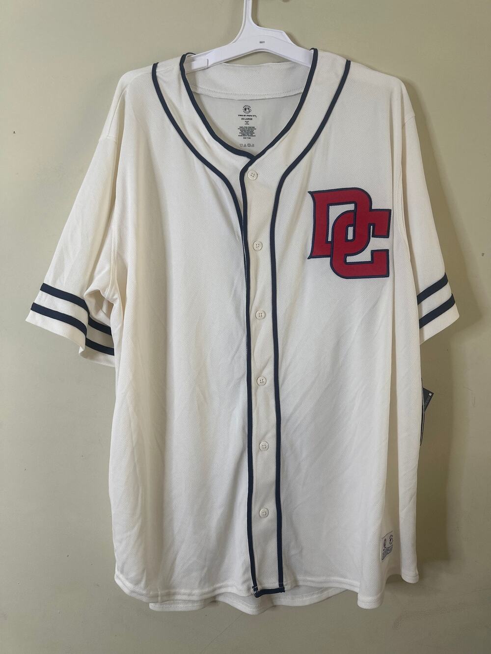 MLB Washington Nationals Men's Vintage Button Down Jersey 2XL 5